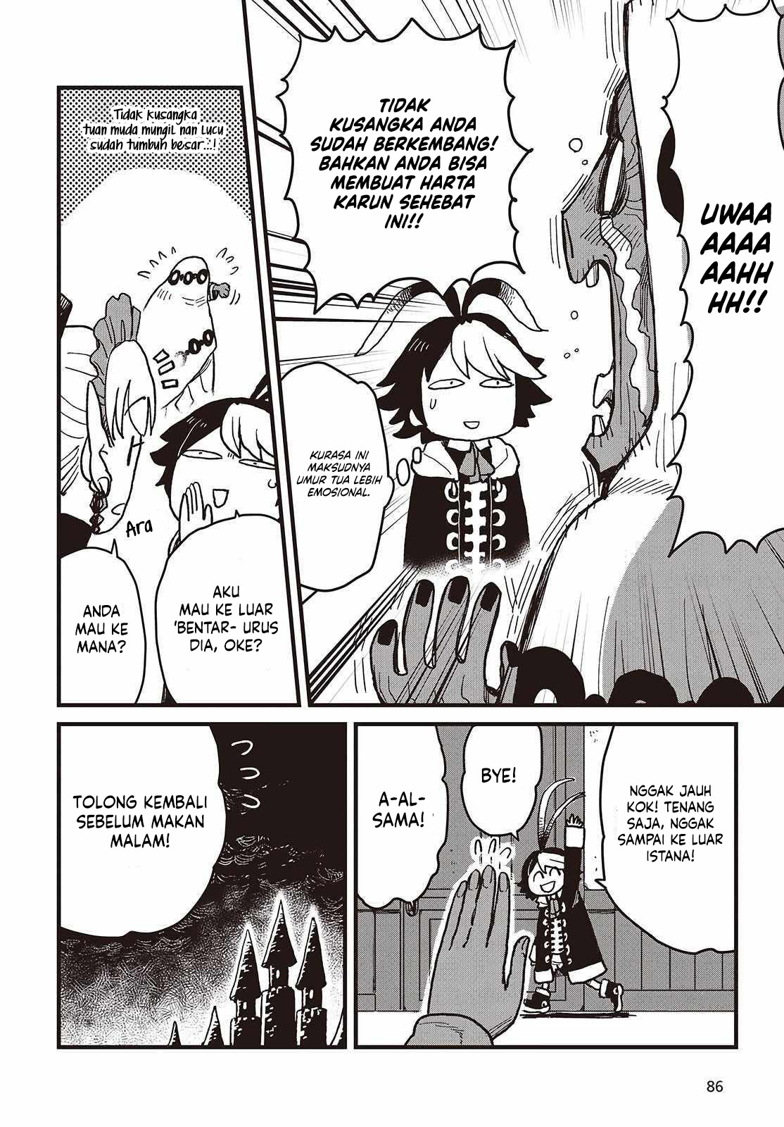 The Hidden Cubs of the Lastboss ~A Former Corporate Programmer Reincarnated in a Demon King’s Castle Is Free to Develop a “Magic Code” at Will.~ Chapter 1 Gambar 16