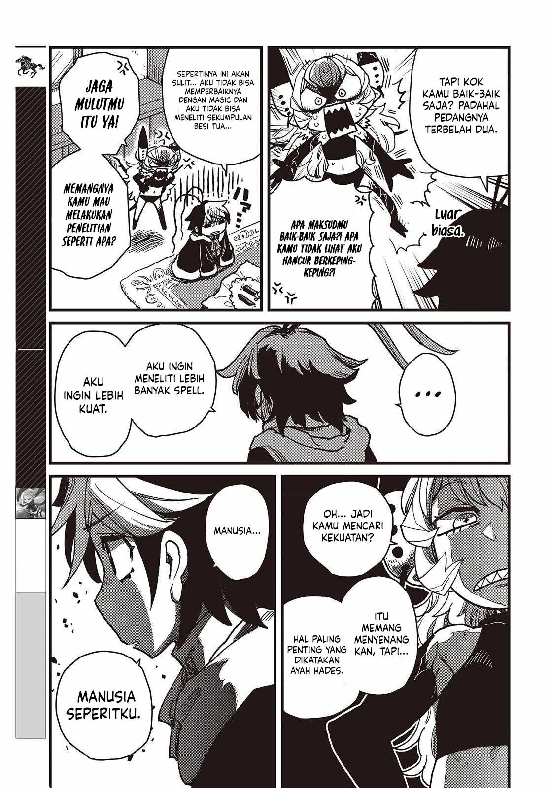 The Hidden Cubs of the Lastboss ~A Former Corporate Programmer Reincarnated in a Demon King’s Castle Is Free to Develop a “Magic Code” at Will.~ Chapter 2 Gambar 9