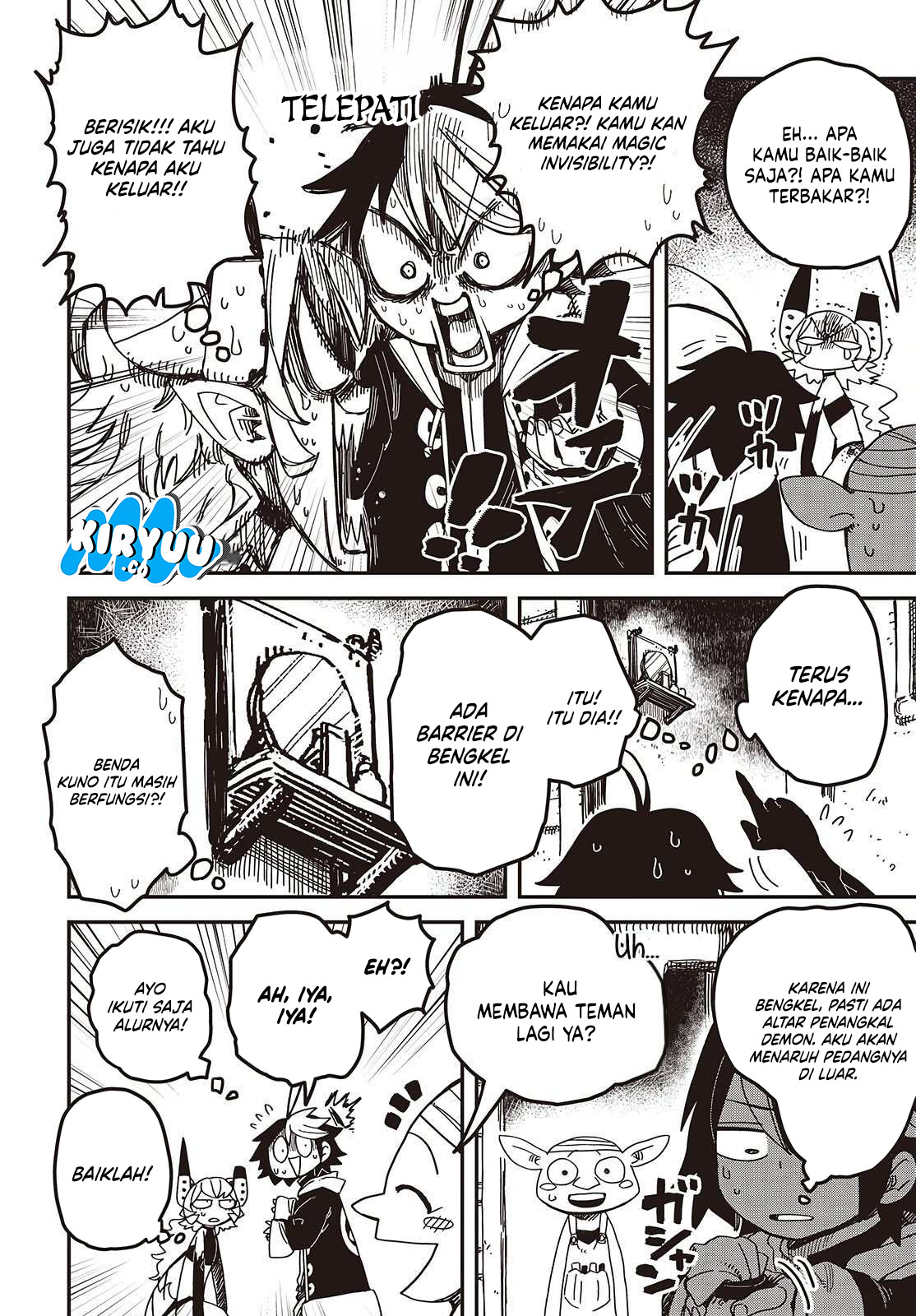 The Hidden Cubs of the Lastboss ~A Former Corporate Programmer Reincarnated in a Demon King’s Castle Is Free to Develop a “Magic Code” at Will.~ Chapter 4 Gambar 12