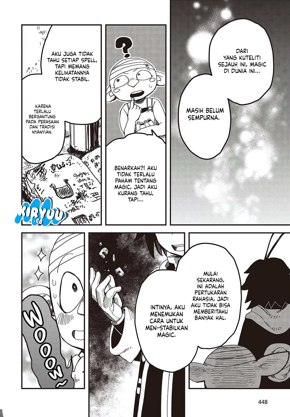 The Hidden Cubs of the Lastboss ~A Former Corporate Programmer Reincarnated in a Demon King’s Castle Is Free to Develop a “Magic Code” at Will.~ Chapter 4 Gambar 16