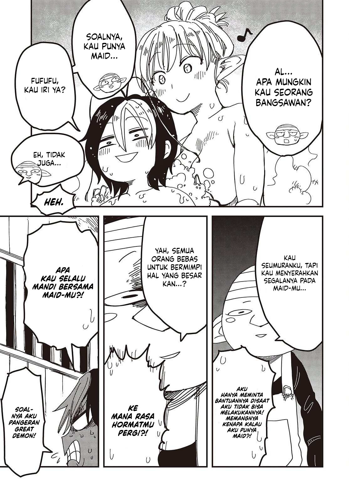 The Hidden Cubs of the Lastboss ~A Former Corporate Programmer Reincarnated in a Demon King’s Castle Is Free to Develop a “Magic Code” at Will.~ Chapter 4 Gambar 21