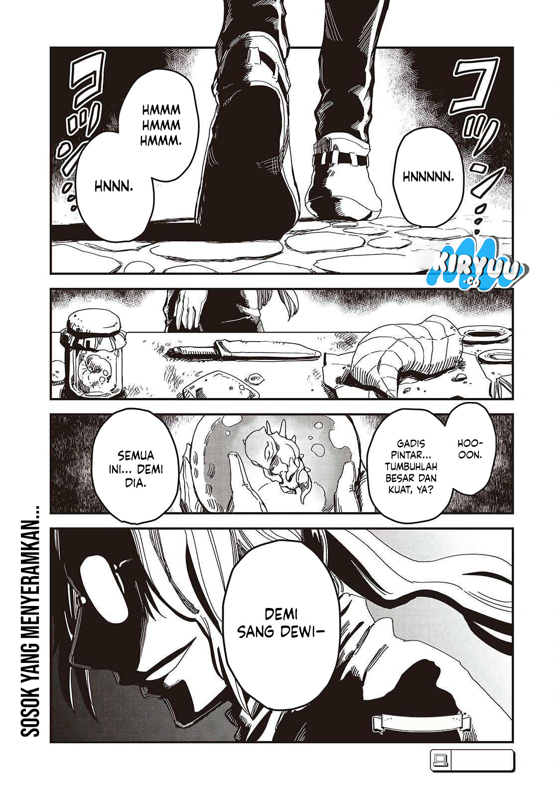 Baca Komik The Hidden Cubs of the Lastboss ~A Former Corporate Programmer Reincarnated in a Demon King’s Castle Is Free to Develop a “Magic Code” at Will.~ Chapter 5 Gambar 1