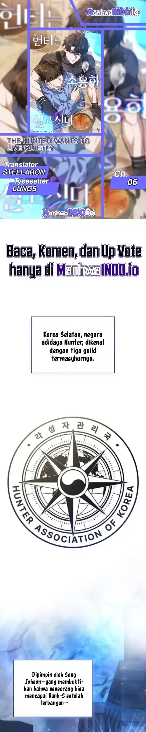Komik The Hunter Wants to Live Quietly Chapter 6 gambar 1