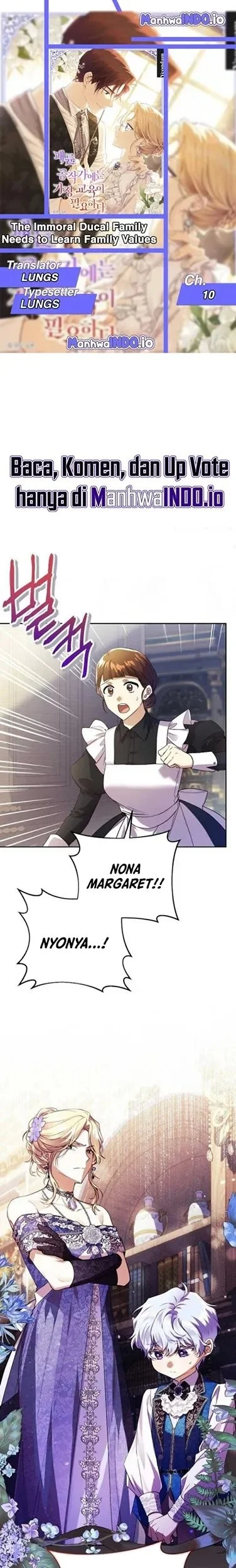 Komik The Immoral Duke Needs to Be Homeschooled Chapter 10 gambar 1