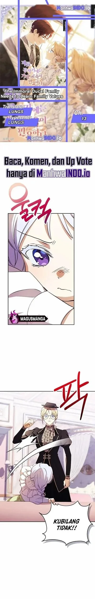 Komik The Immoral Duke Needs to Be Homeschooled Chapter 13 gambar 1