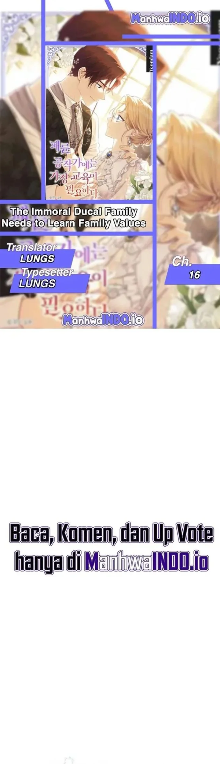 Komik The Immoral Duke Needs to Be Homeschooled Chapter 16 gambar 1