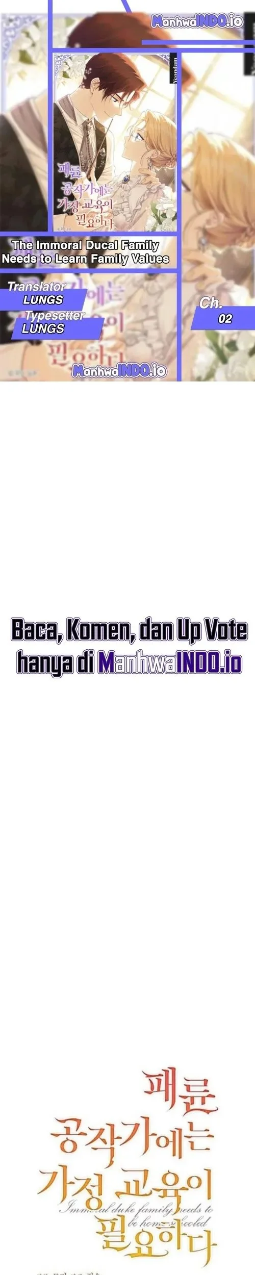 Komik The Immoral Duke Needs to Be Homeschooled Chapter 2 gambar 1