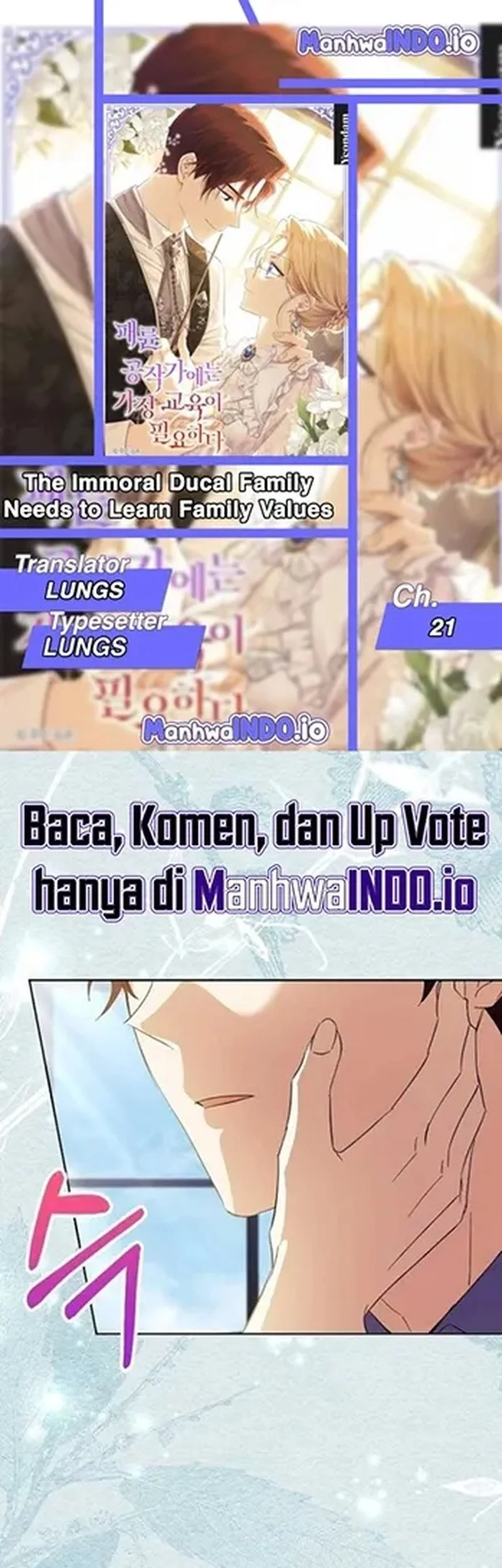 Komik The Immoral Duke Needs to Be Homeschooled Chapter 21 gambar 1