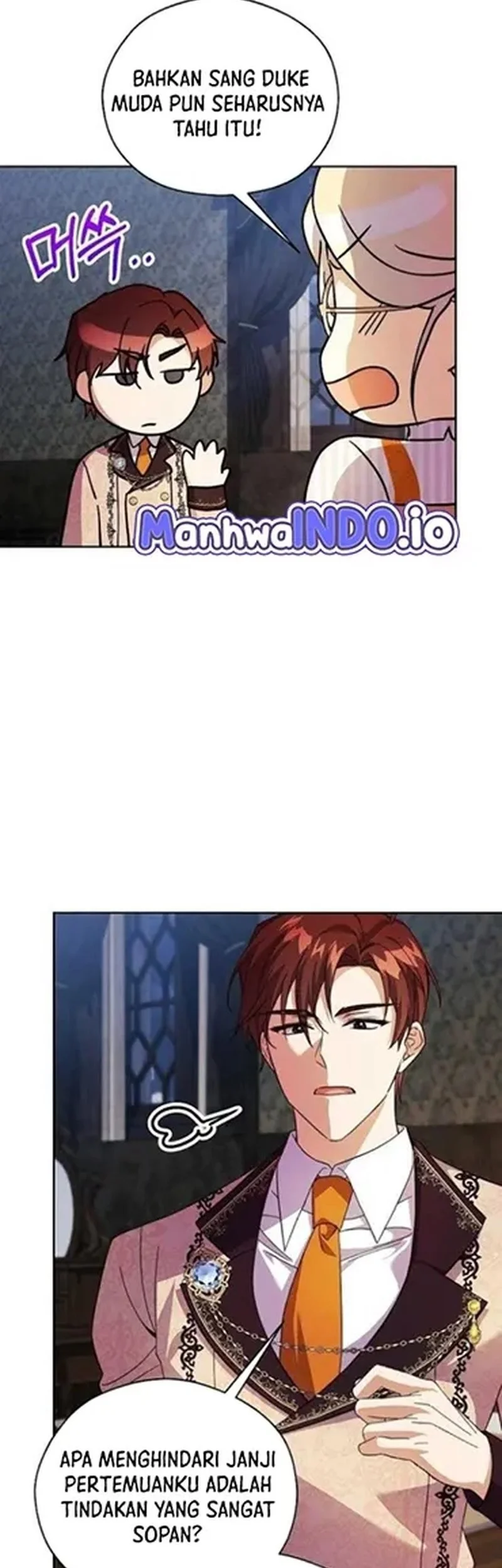 The Immoral Duke Needs to Be Homeschooled Chapter 23 Gambar 19