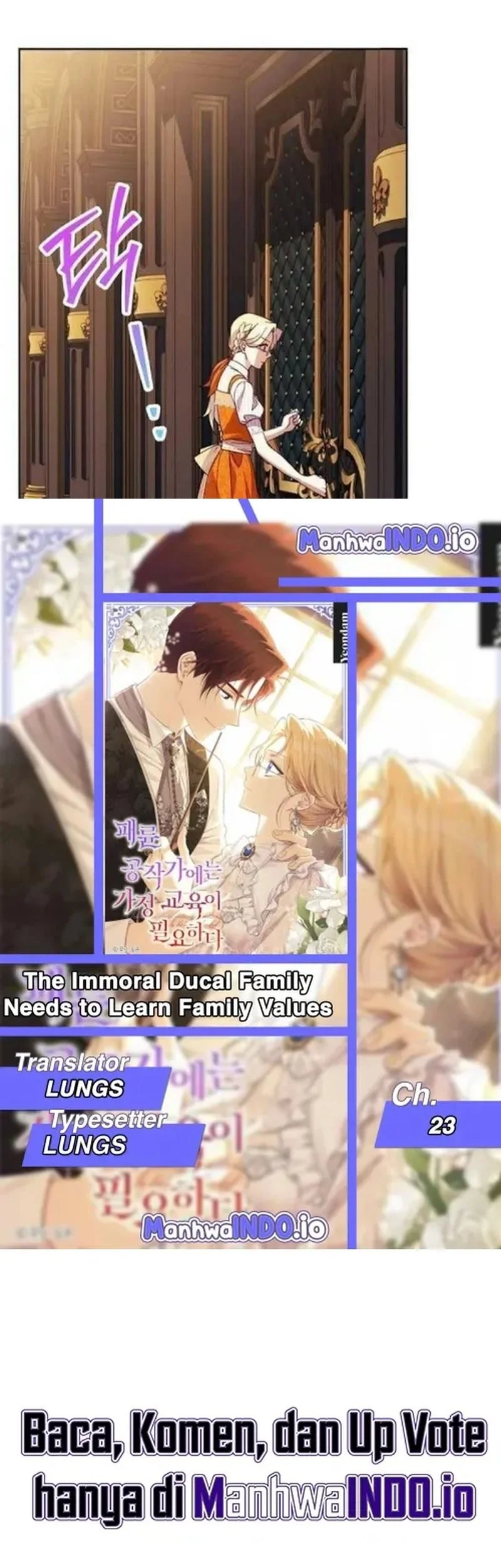 The Immoral Duke Needs to Be Homeschooled Chapter 23 Gambar 3