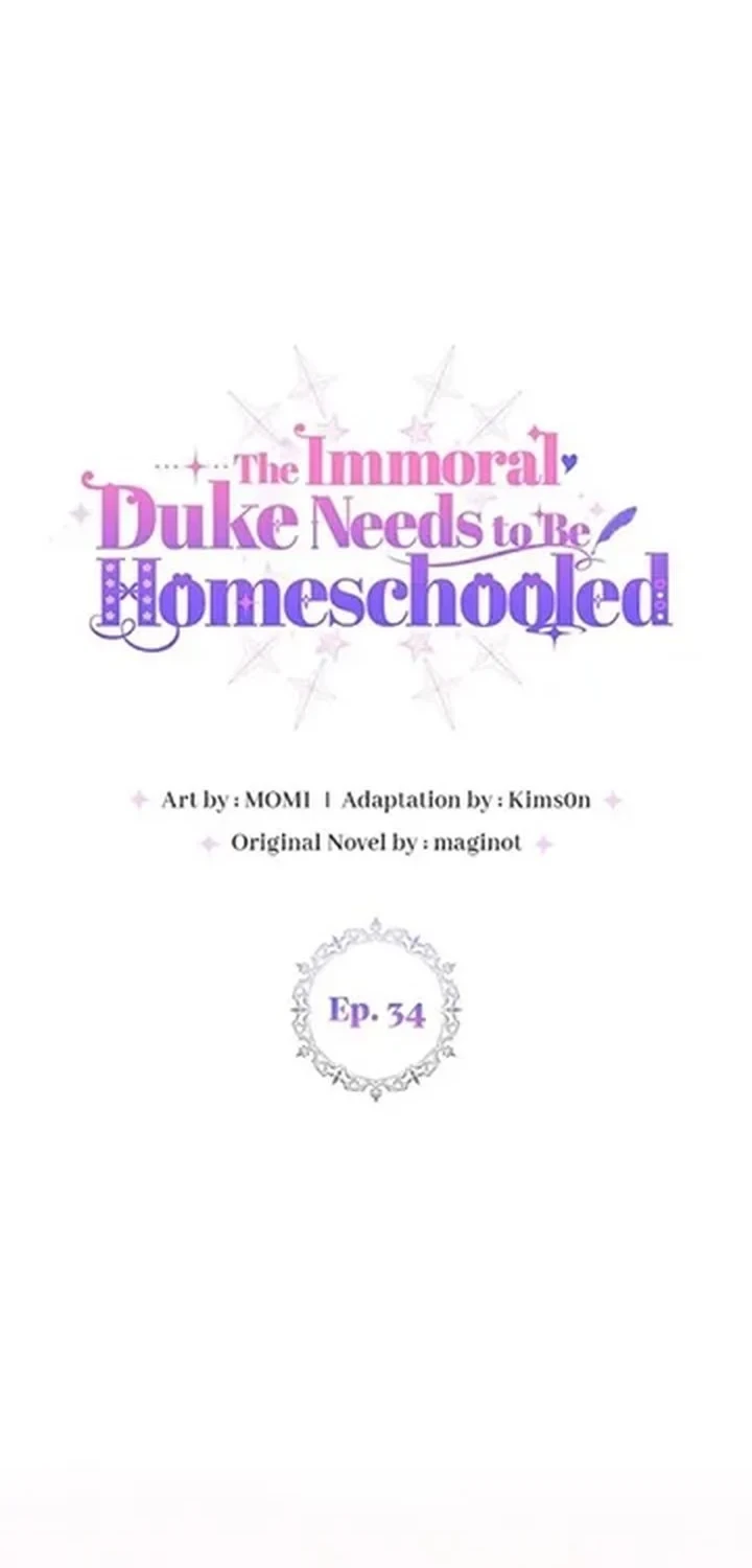 The Immoral Duke Needs to Be Homeschooled Chapter 34 Gambar 4