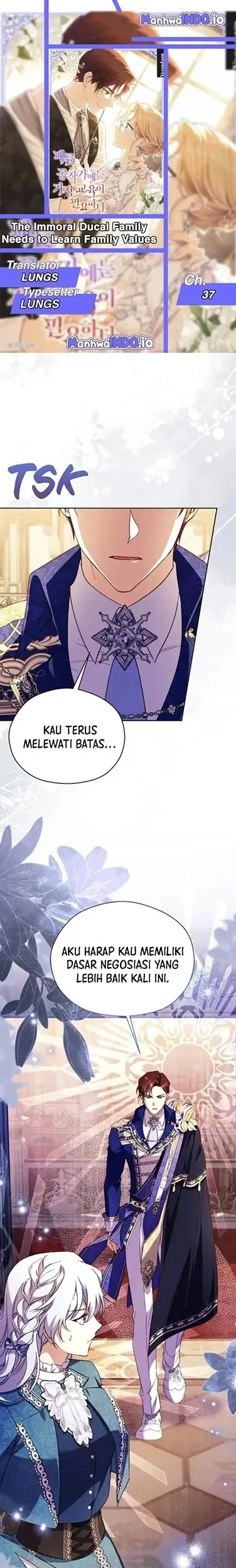 Komik The Immoral Duke Needs to Be Homeschooled Chapter 37 gambar 1
