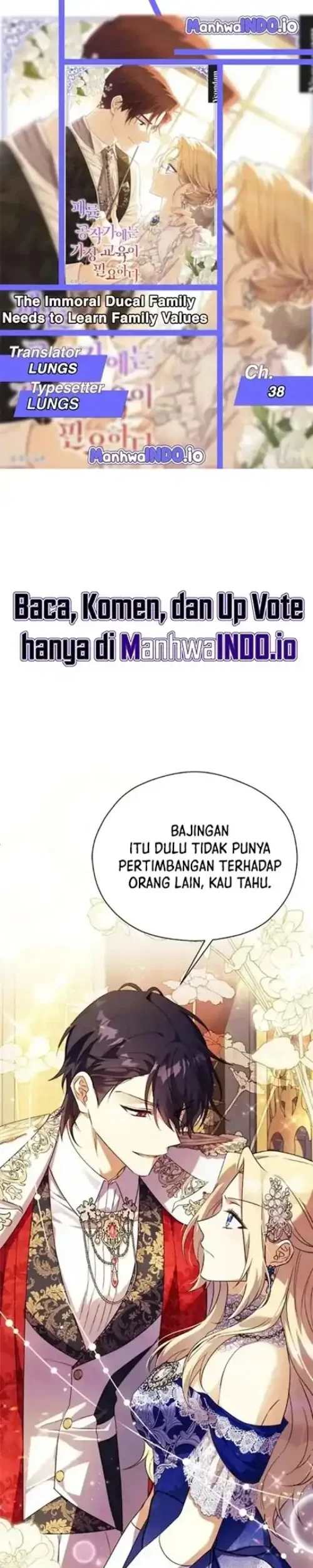 Komik The Immoral Duke Needs to Be Homeschooled Chapter 38 gambar 1
