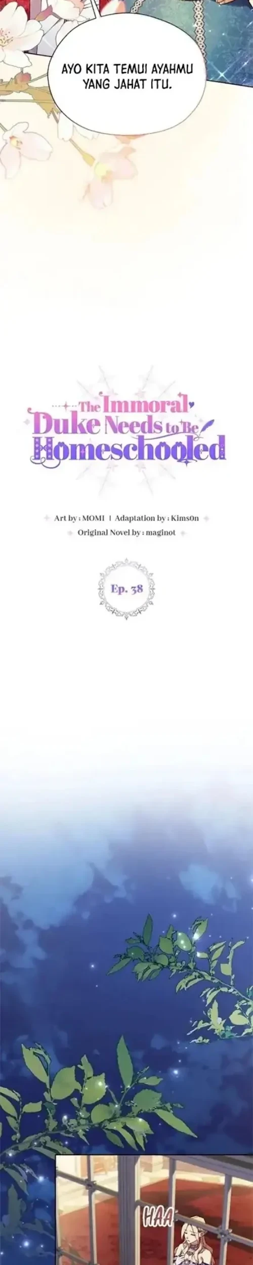 The Immoral Duke Needs to Be Homeschooled Chapter 38 Gambar 26