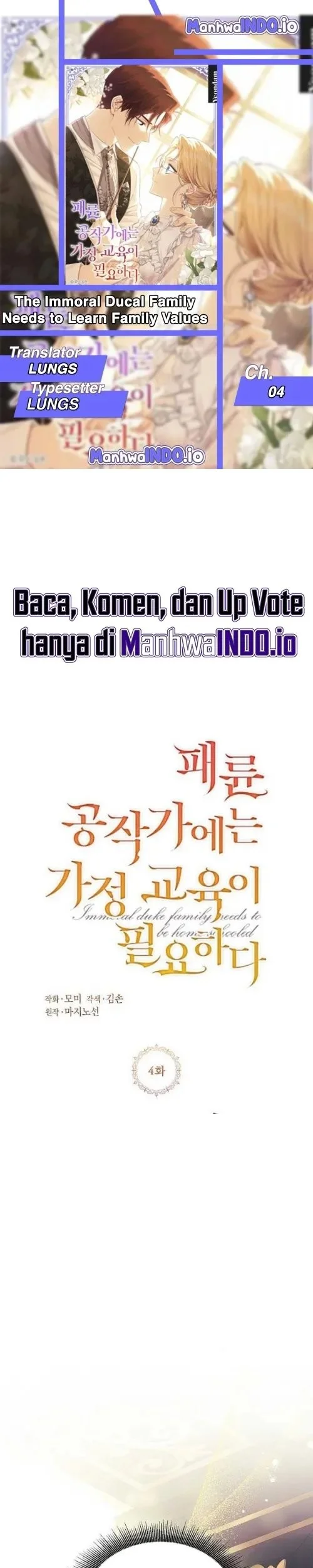 Komik The Immoral Duke Needs to Be Homeschooled Chapter 4 gambar 1