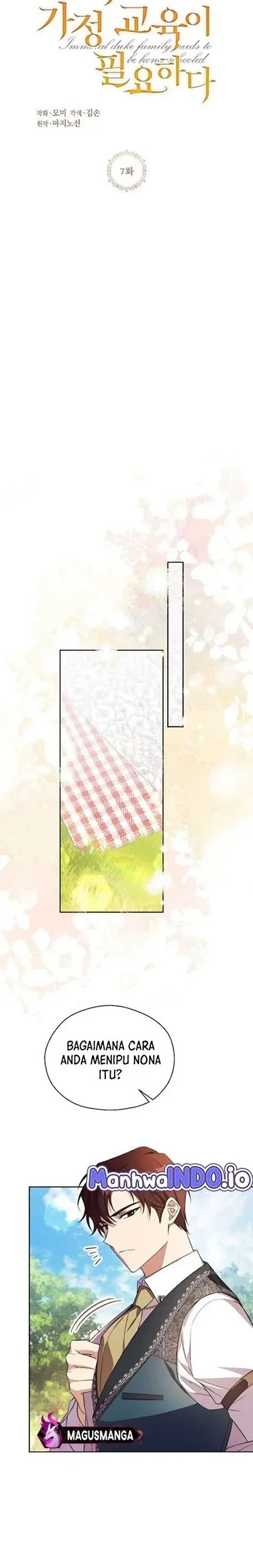 The Immoral Duke Needs to Be Homeschooled Chapter 7 Gambar 12