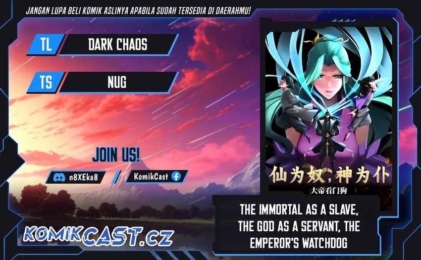 Komik The Immortal as a Slave, the God as a Servant, the Emperor’s Watchdog Chapter 1 gambar 1