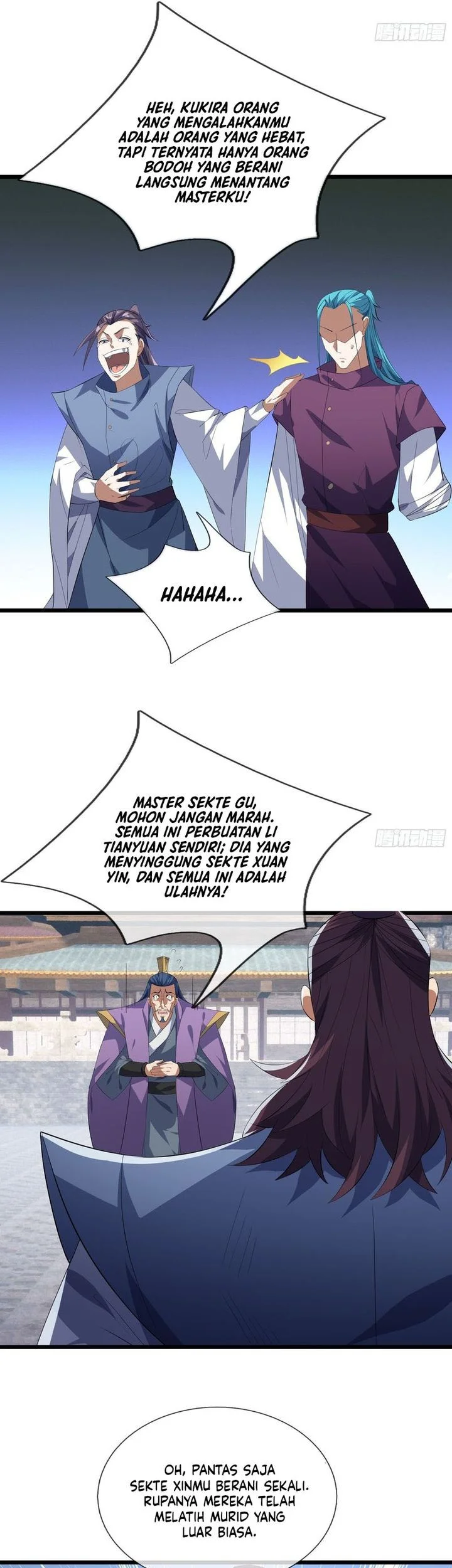 The Immortal as a Slave, the God as a Servant, the Emperor’s Watchdog Chapter 21 Gambar 32