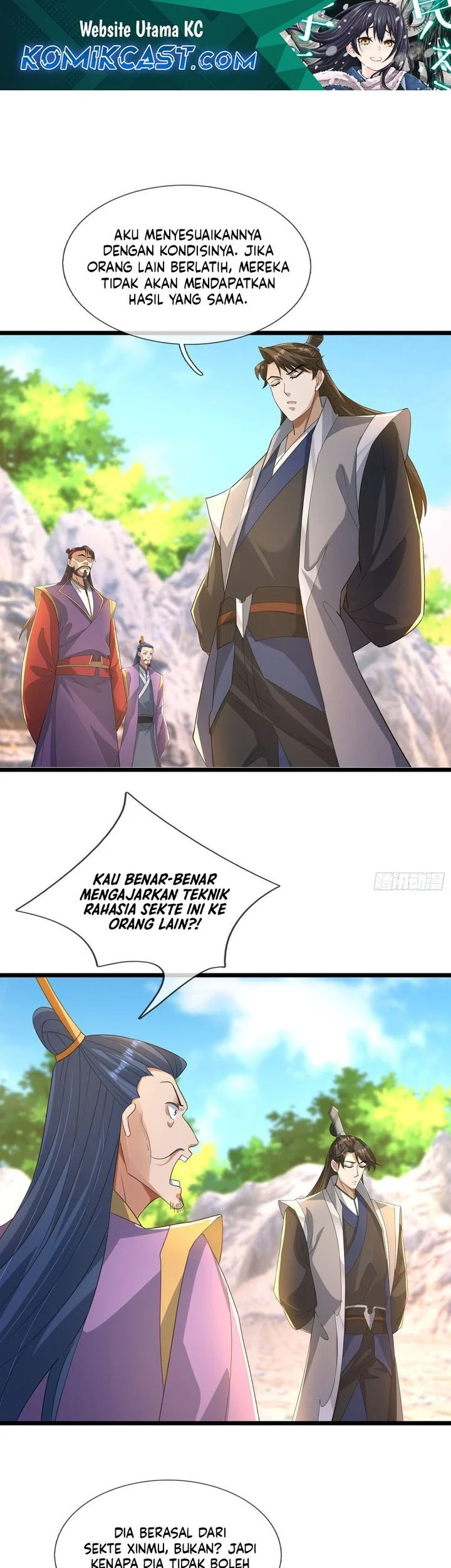 Manhua The Immortal as a Slave, the God as a Servant, the Emperor’s Watchdog Chapter 21 gambar 2