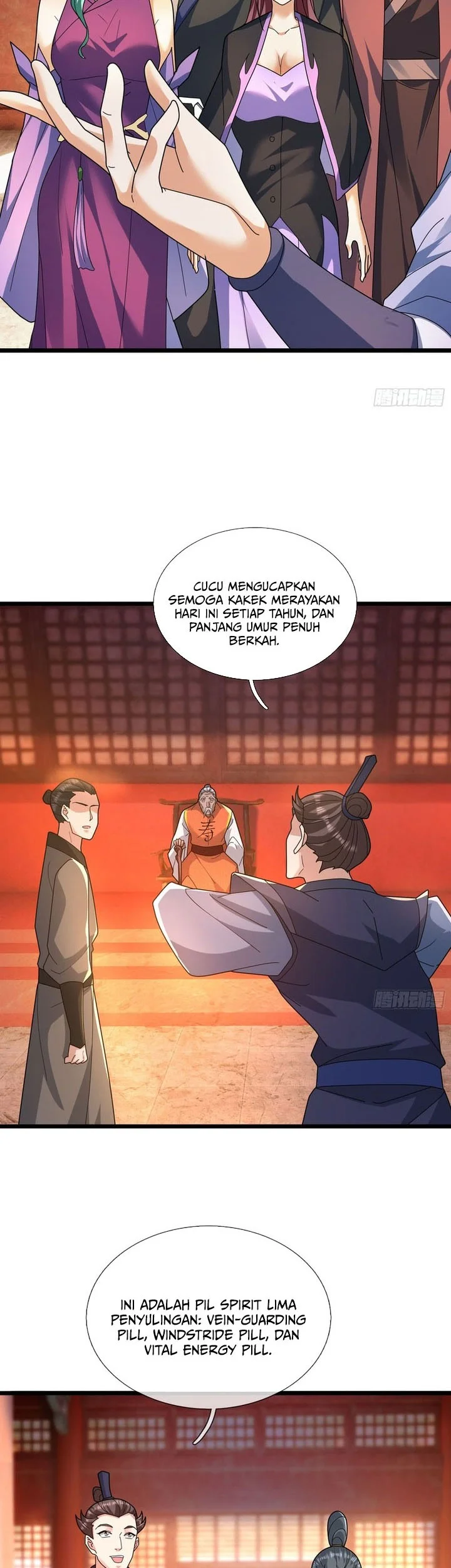 The Immortal as a Slave, the God as a Servant, the Emperor’s Watchdog Chapter 35 Gambar 36