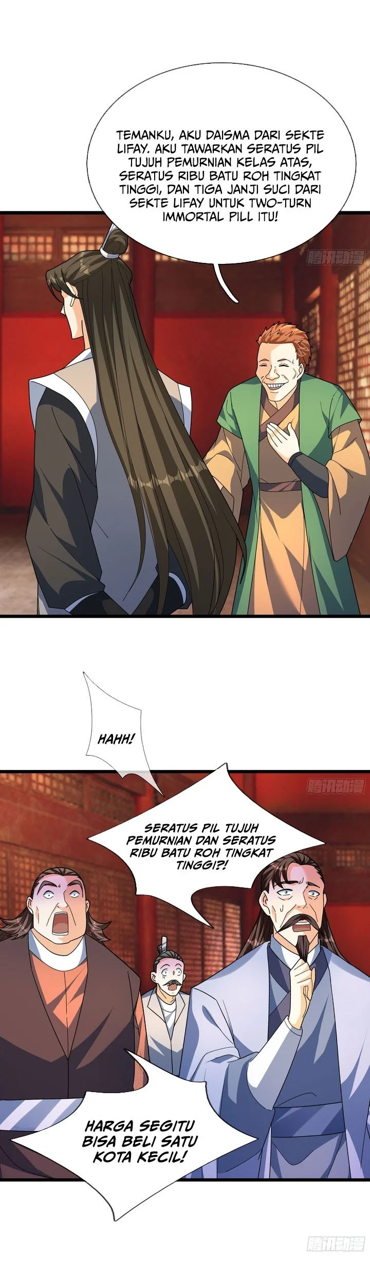 The Immortal as a Slave, the God as a Servant, the Emperor’s Watchdog Chapter 36 Gambar 48