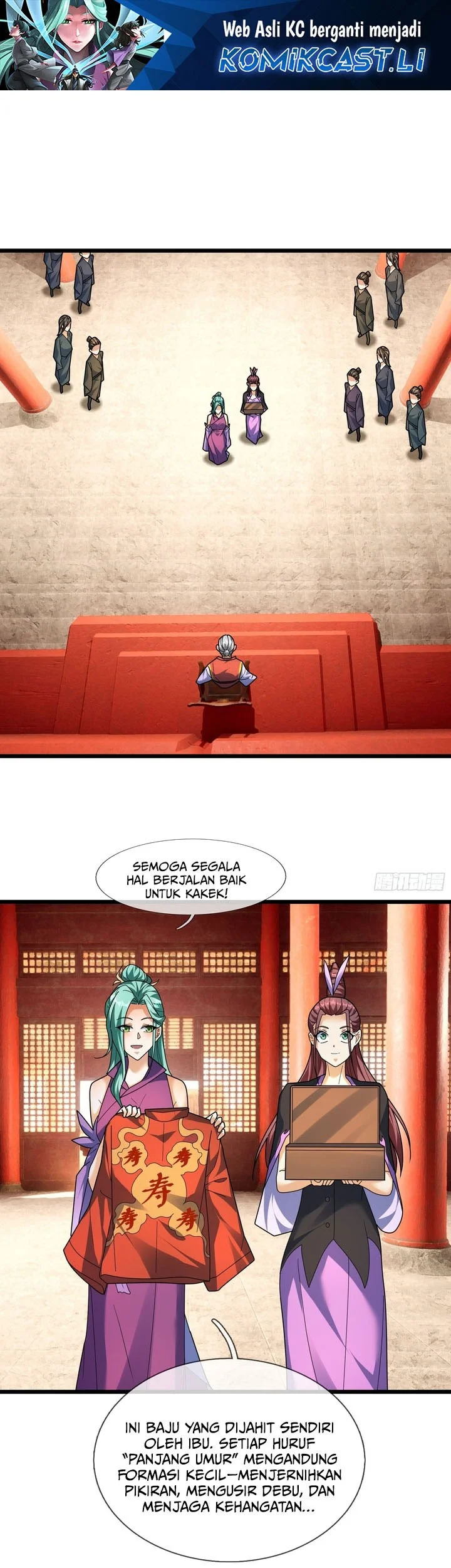Manhua The Immortal as a Slave, the God as a Servant, the Emperor’s Watchdog Chapter 36 gambar 2