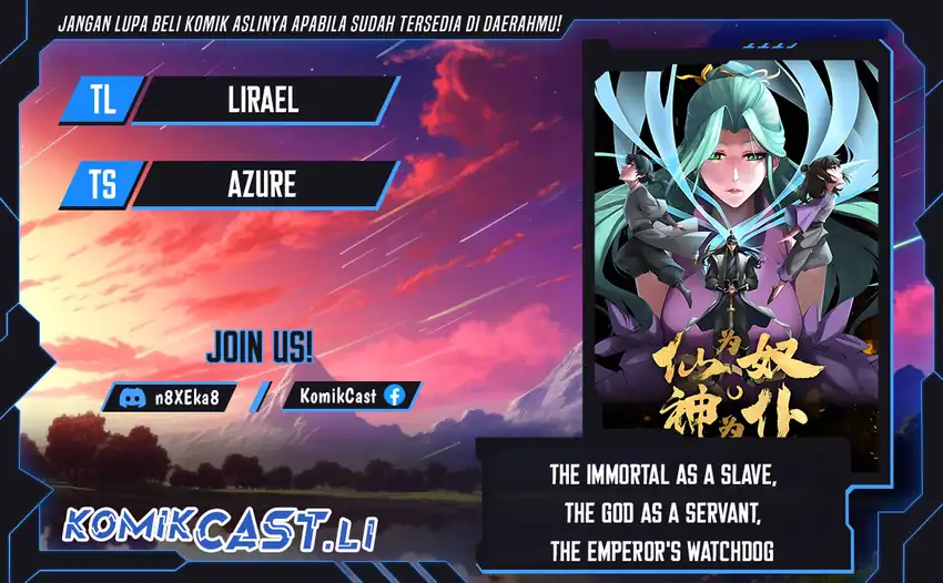 Komik The Immortal as a Slave, the God as a Servant, the Emperor’s Watchdog Chapter 54 gambar 1