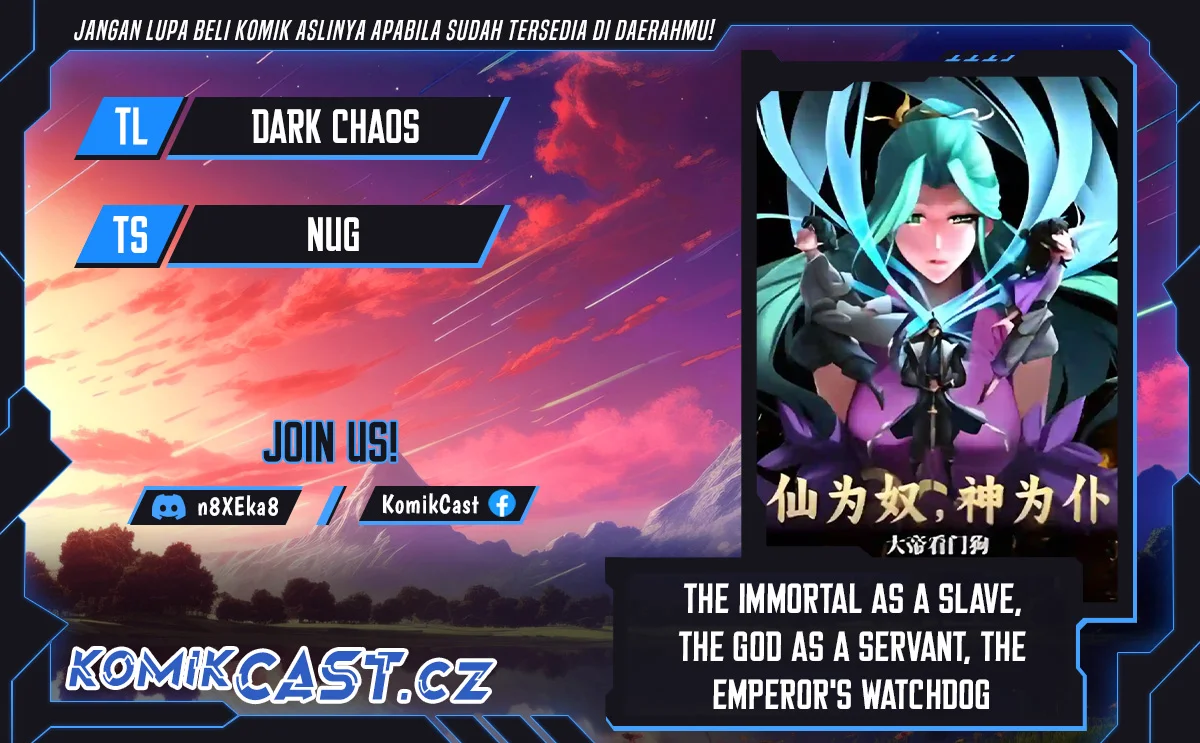 Komik The Immortal as a Slave, the God as a Servant, the Emperor’s Watchdog Chapter 8 gambar 1