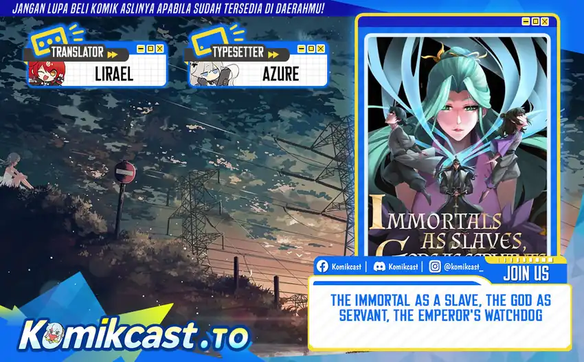 Komik The Immortal as a Slave, the God as a Servant, the Emperor’s Watchdog Chapter 87 gambar 1