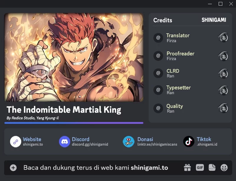 Baca Komik The Indomitable Martial King Chapter 104 Gambar 1