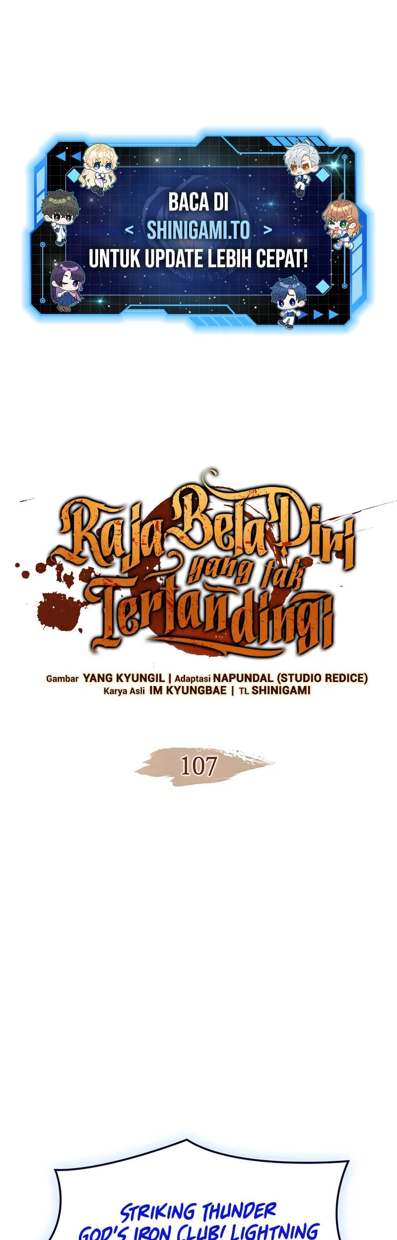 Manhwa The Indomitable Martial King Chapter 107 gambar nomor 2