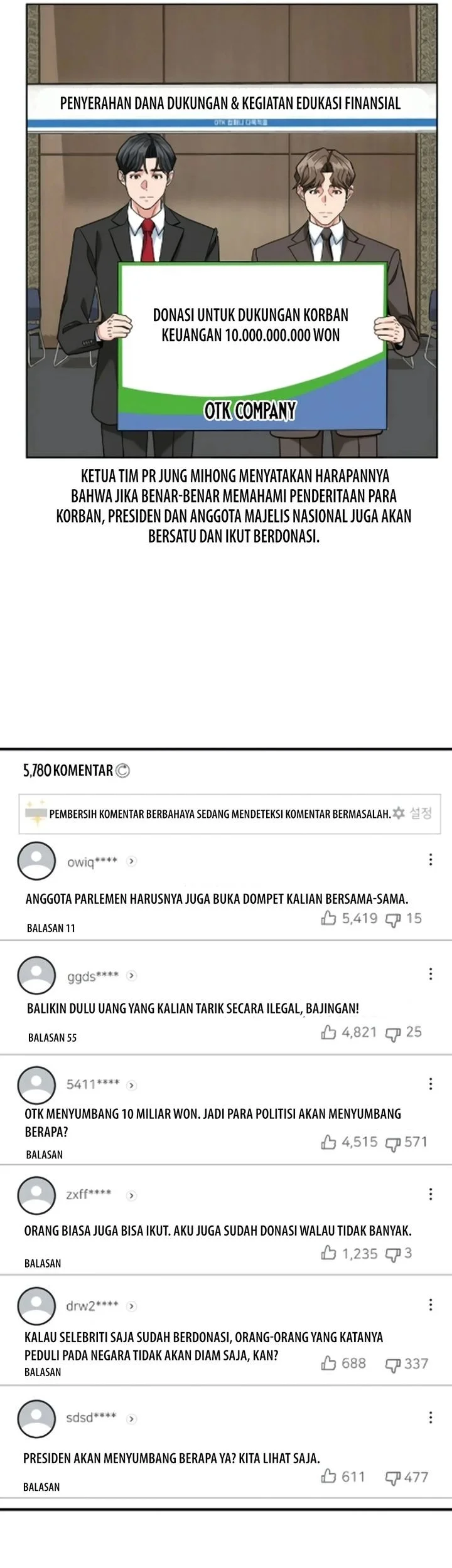 The Investor Who Sees The Future Chapter 85 Gambar 26