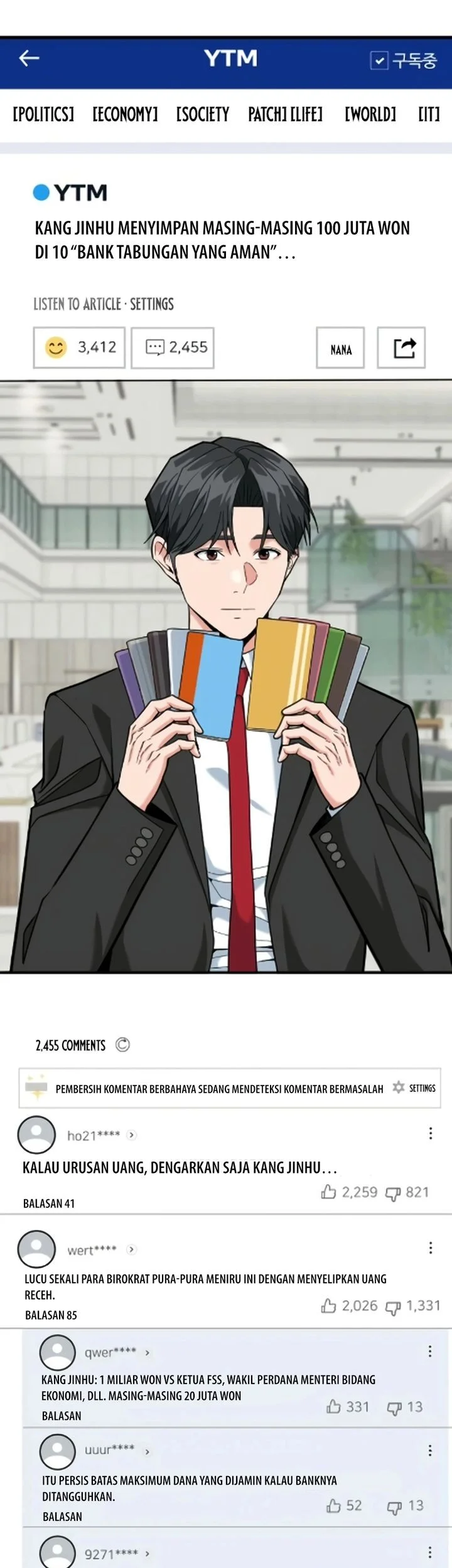 The Investor Who Sees The Future Chapter 85 Gambar 10