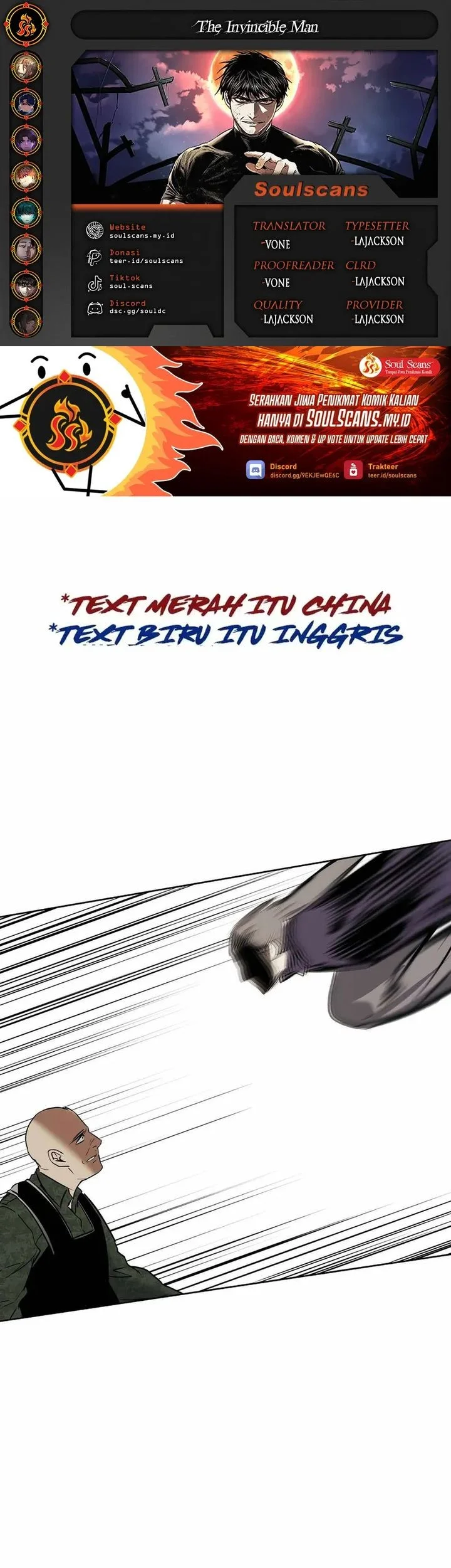 Komik The Invincible Man Chapter 95 gambar nomor 1