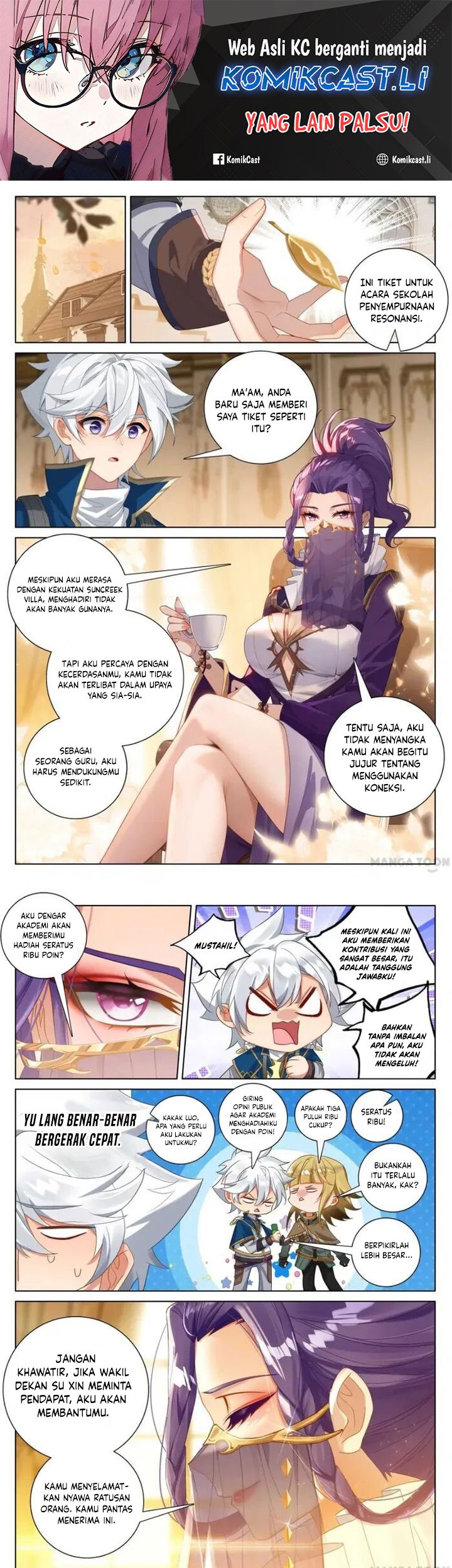 Baca Komik The King of Ten Thousand Presence Chapter 176 Gambar 1
