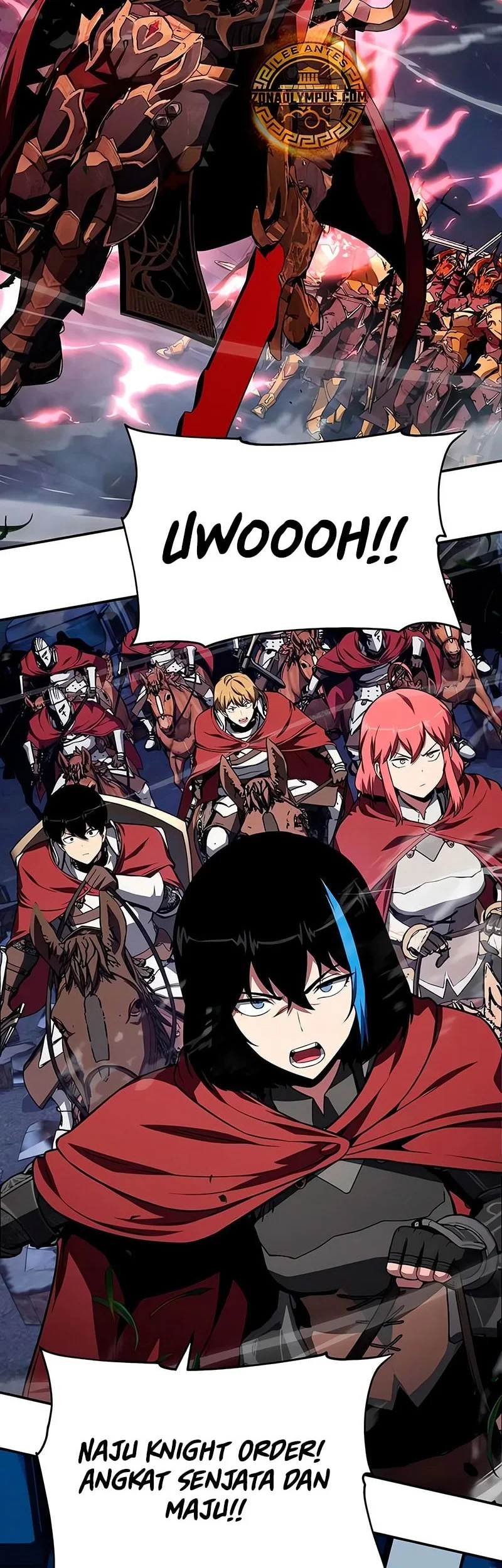 The Knight King Who Returned with a God Chapter 158 Gambar 71