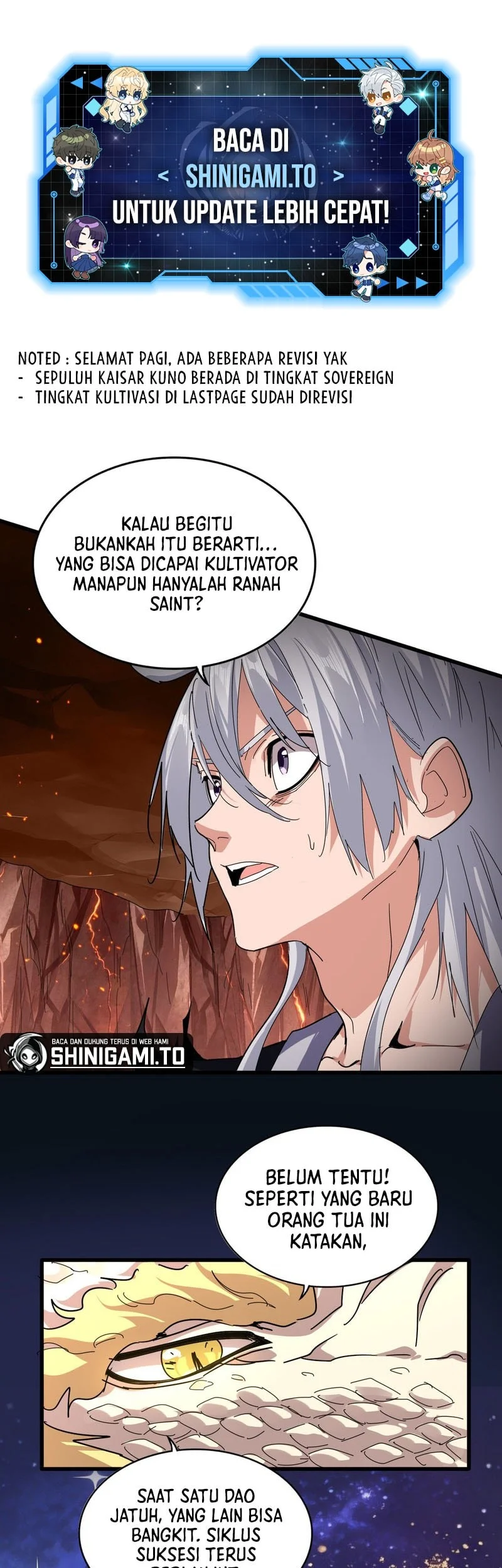 Manga The Kouhai Who Reports the Color of Her Underwear to Me Every Morning for Some Reason Chapter 820 gambar 2