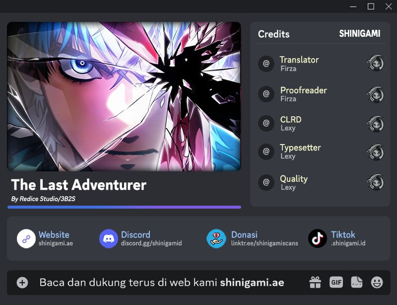 Baca Komik The Last Adventurer Chapter 73 Gambar 1