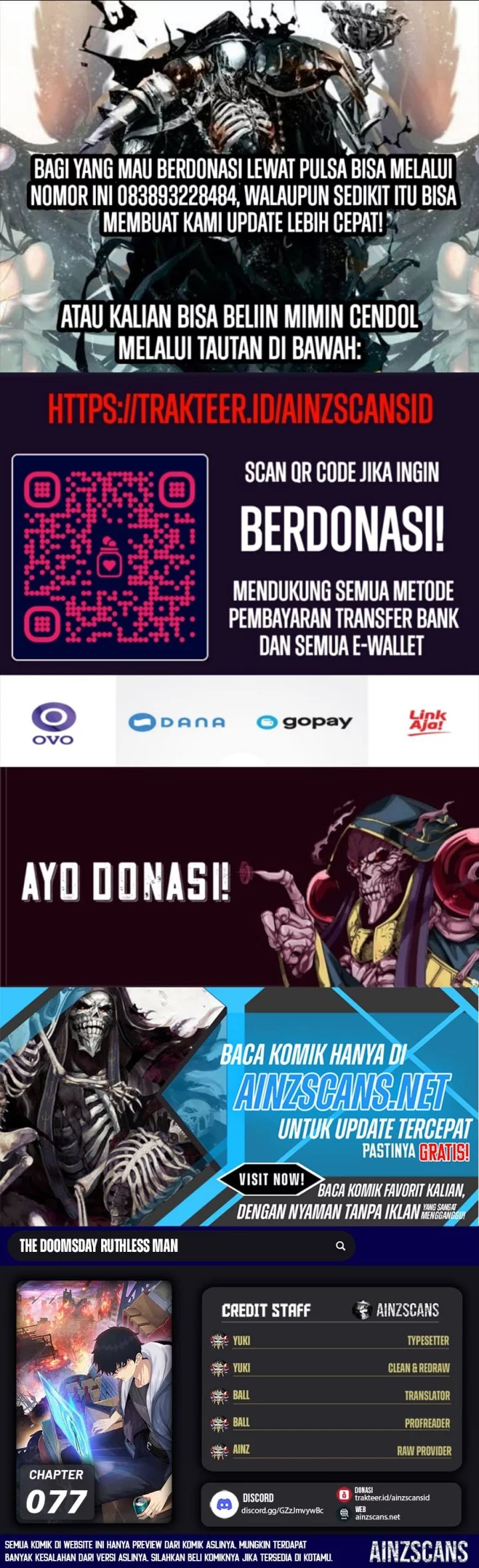 Komik The Last All-Knowing Man Collected Trillions of Stuff from Day One Chapter 77 gambar nomor 1