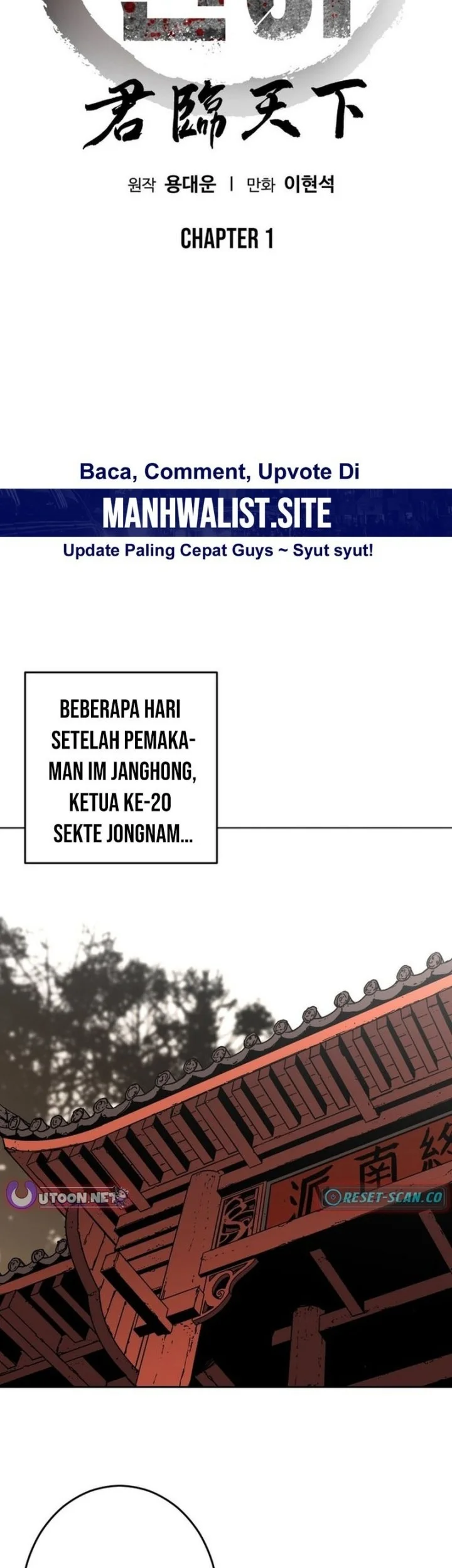 Manhwa The Last Master of Jongnam Sect Chapter 1 gambar 2