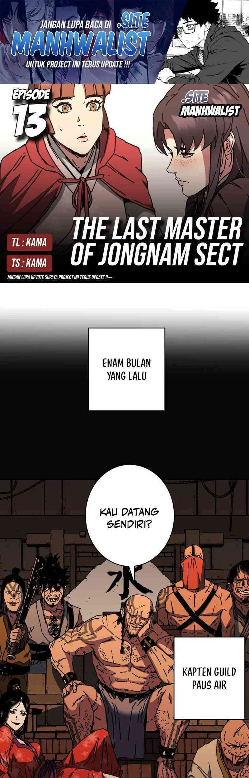 Komik The Last Master of Jongnam Sect Chapter 13 gambar 1