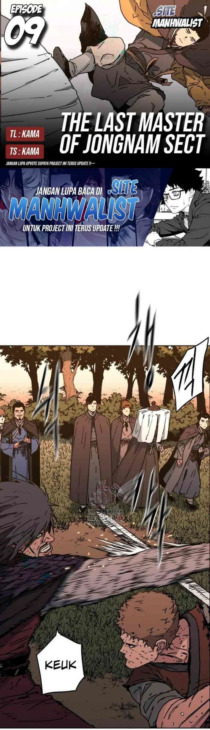 Komik The Last Master of Jongnam Sect Chapter 9 gambar 1