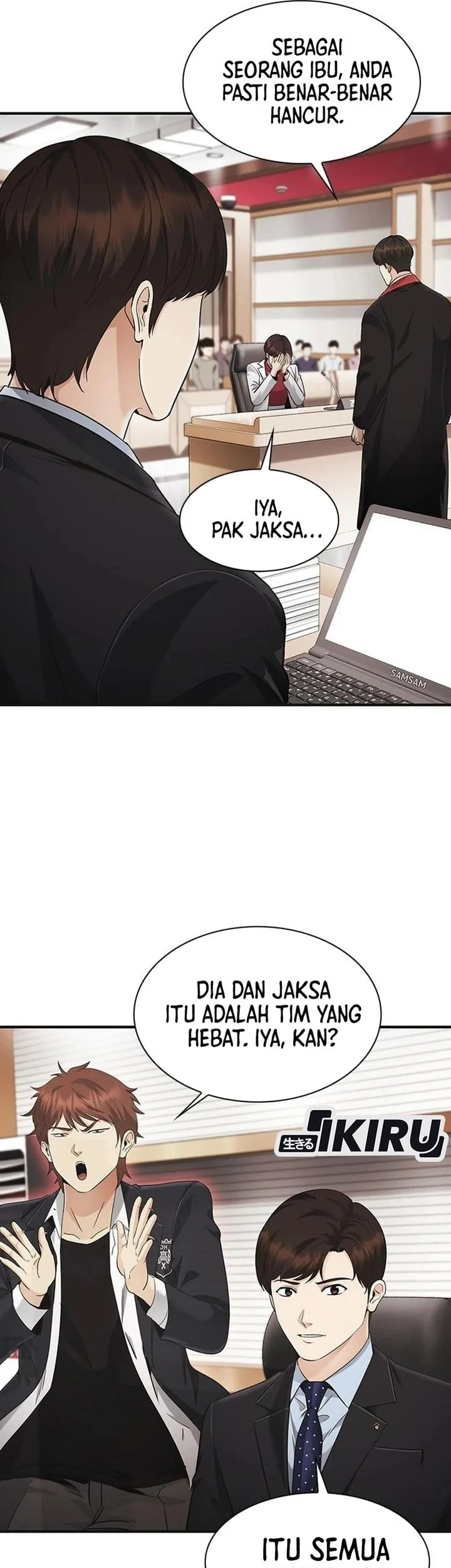 The Lawyer Who Sees Spirits Chapter 21 Gambar 35