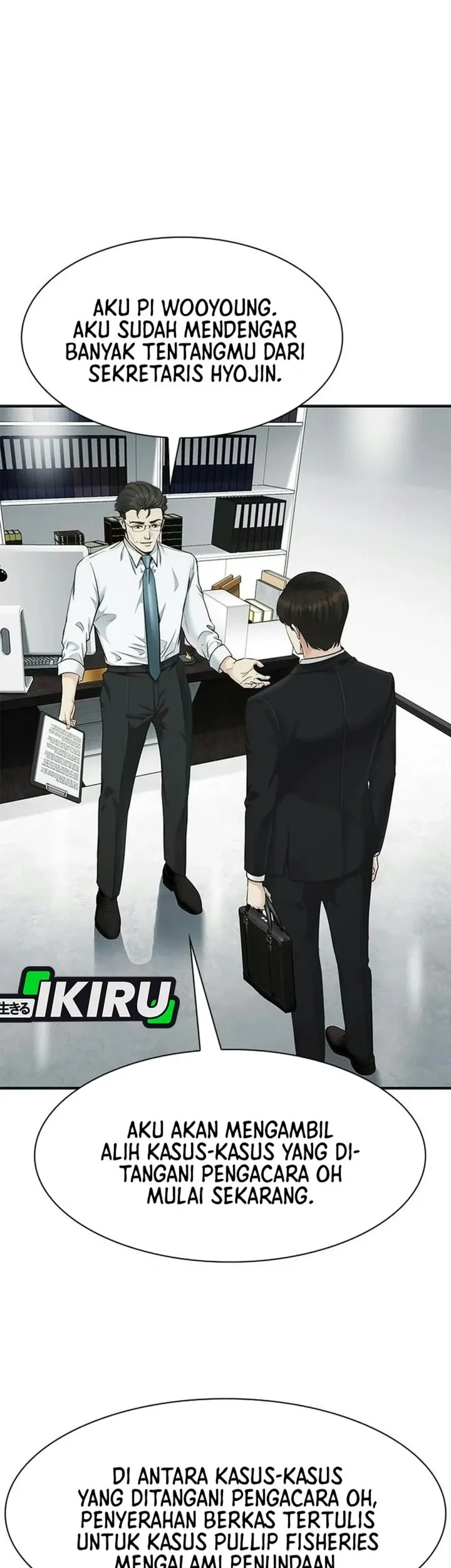 The Lawyer Who Sees Spirits Chapter 34 halaman 59
