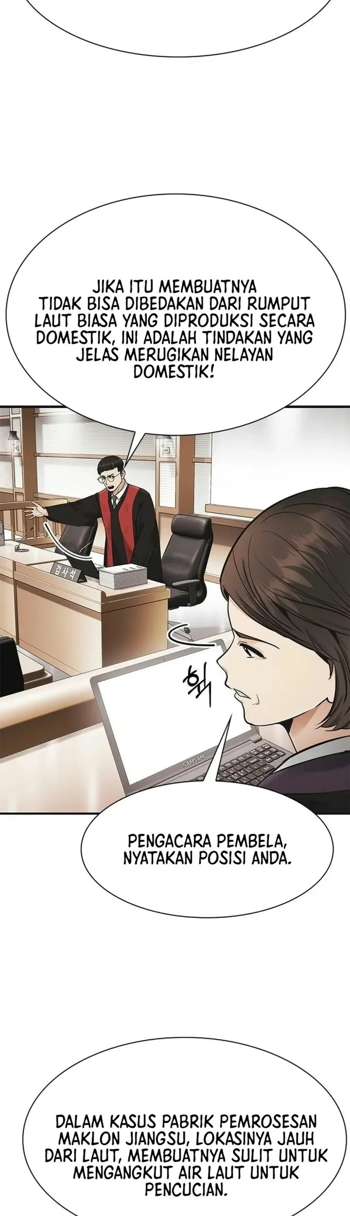 The Lawyer Who Sees Spirits Chapter 34 Gambar 78