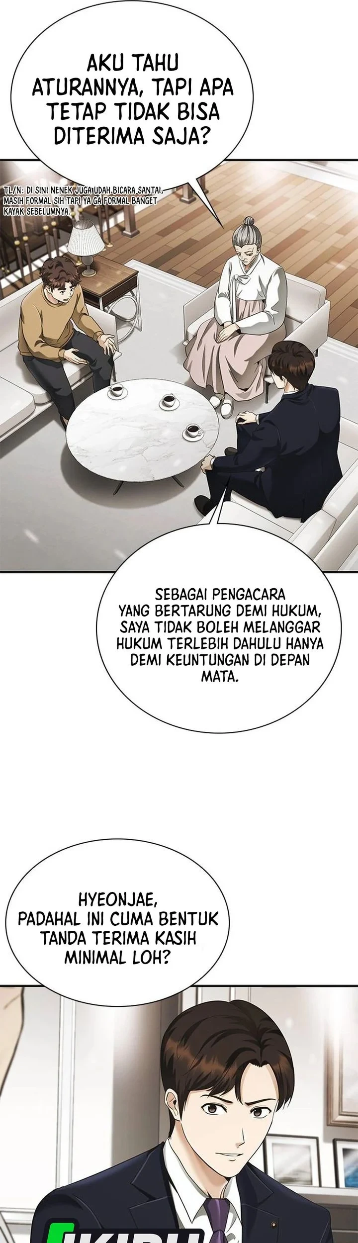 The Lawyer Who Sees Spirits Chapter 5 Gambar 61