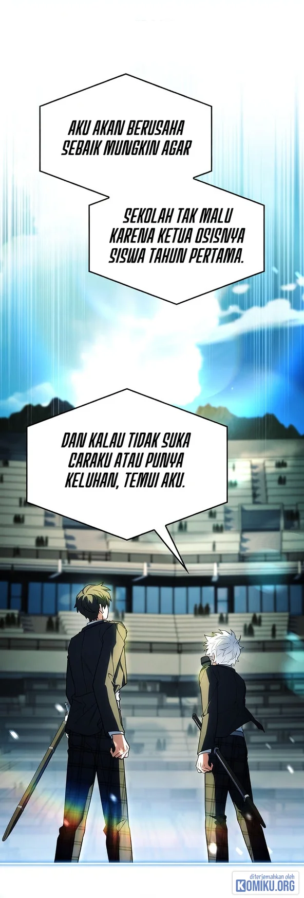 The Legendary Hero Is An Academy Honors Student Chapter 107 Gambar 89
