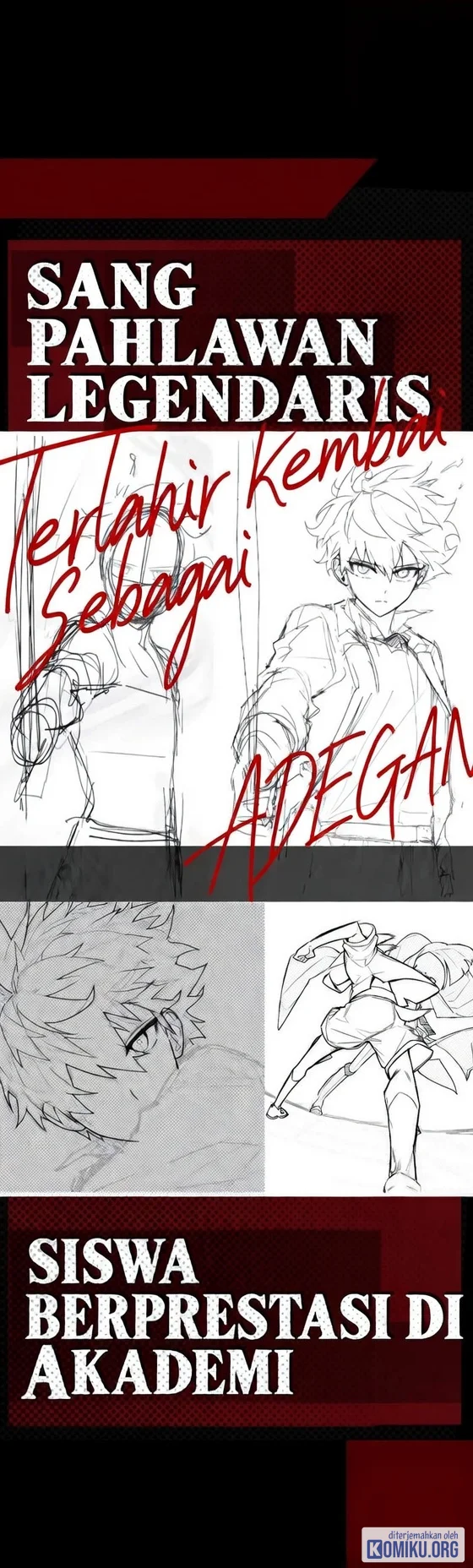 The Legendary Hero Is An Academy Honors Student Chapter 110 Gambar 35