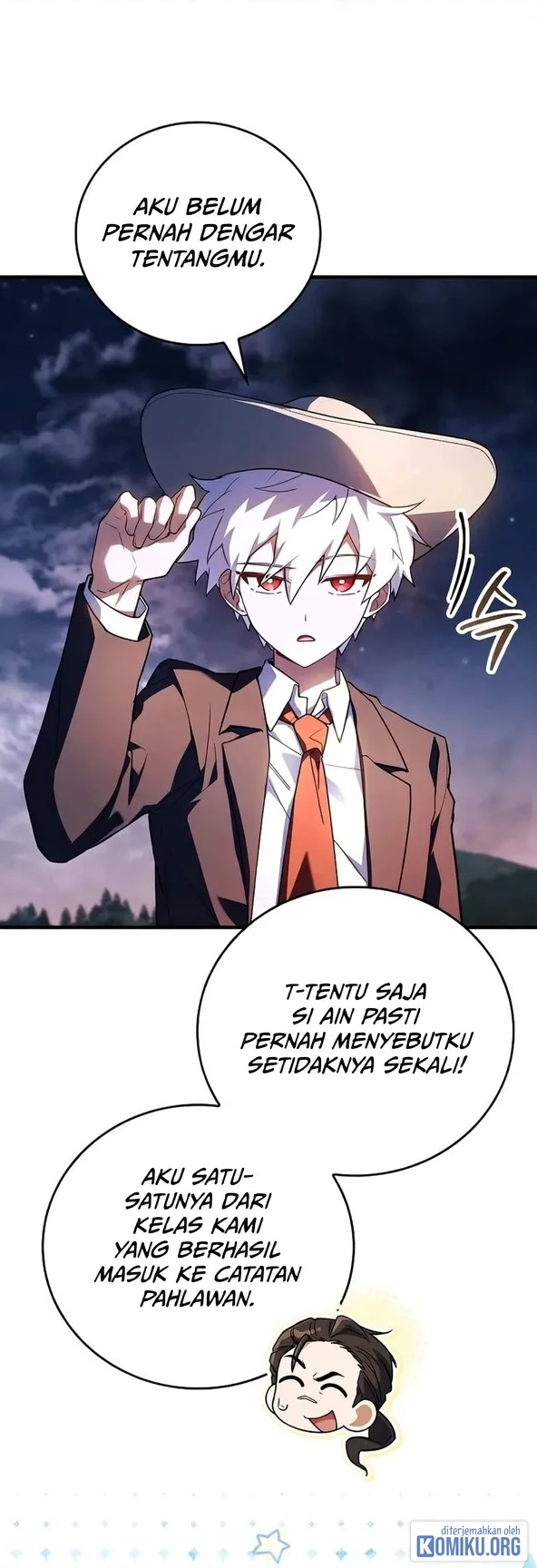 The Legendary Hero Is An Academy Honors Student Chapter 110 Gambar 84