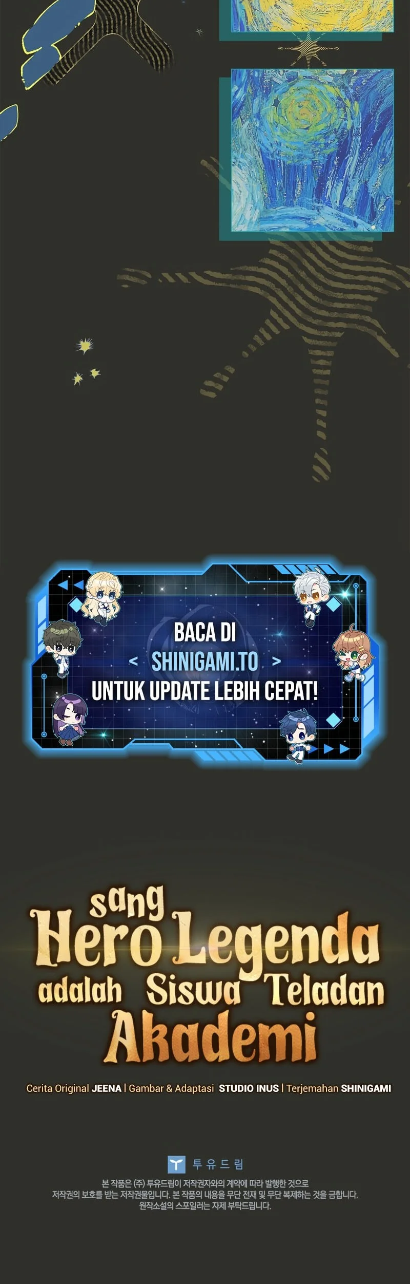 The Legendary Hero Is An Academy Honors Student Chapter 111 Gambar 89